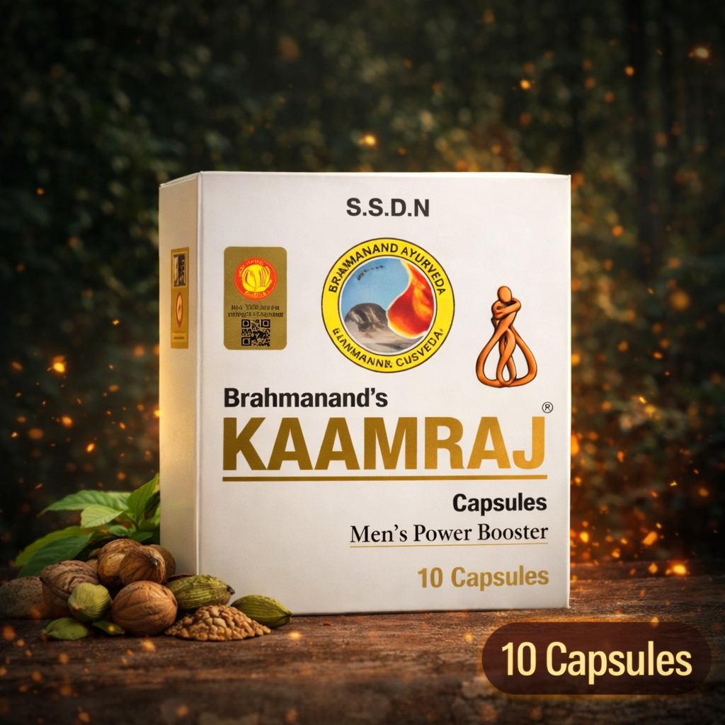 Kamraaj Men’s Power Booster Supplement | Male Stamina & Energy Pills (10 Capsules)
