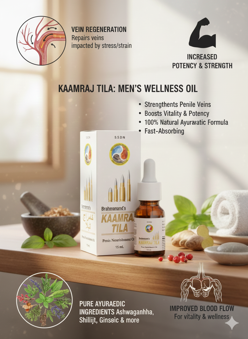 Ayurvedic Nourishment & Revitalizing Massage Oil (15 ml)