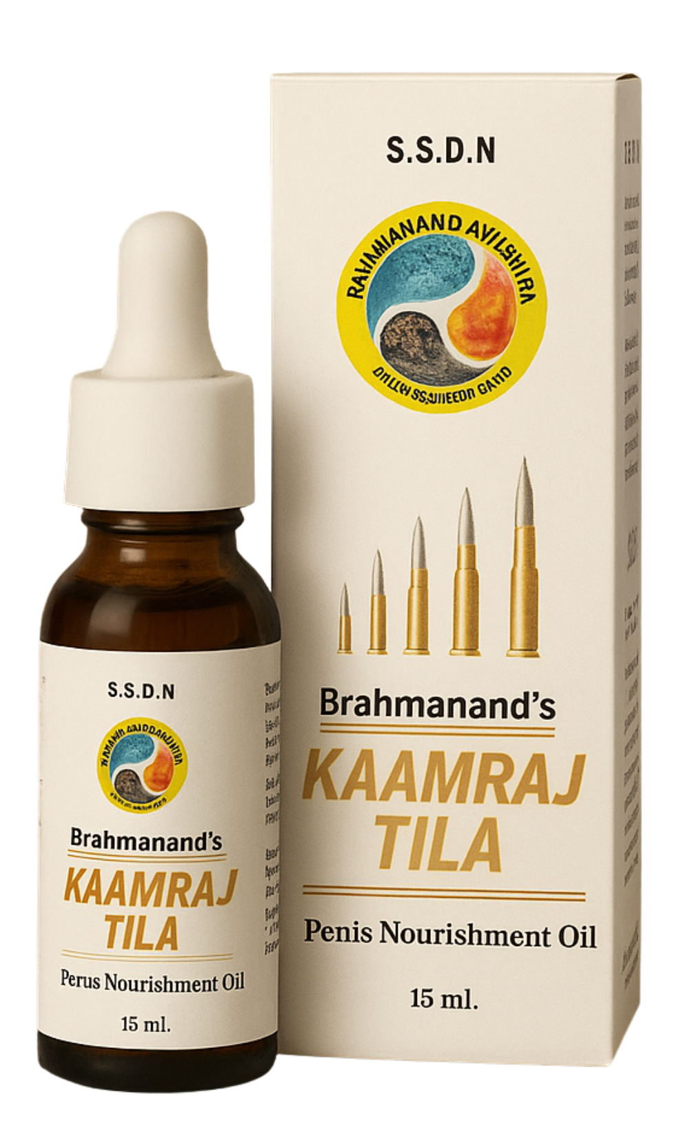 Ayurvedic Nourishment & Revitalizing Massage Oil (15 ml)