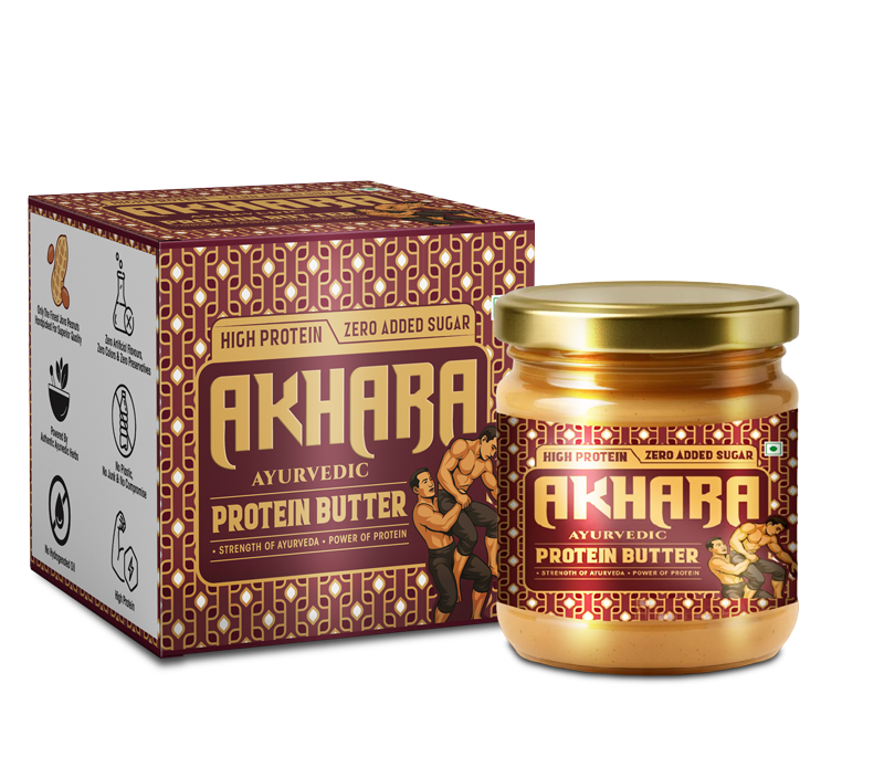 Akhara High Protein Ayurvedic Butter | Natural Nutrition for Strength, Stamina & Immunity