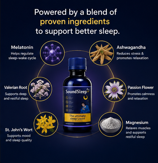 SoundSleep XP – Natural Sleep Support Liquid